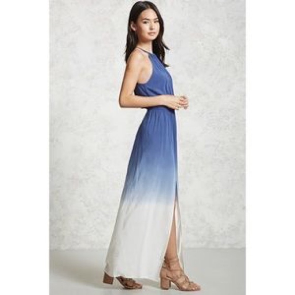 Ombré maxi dress